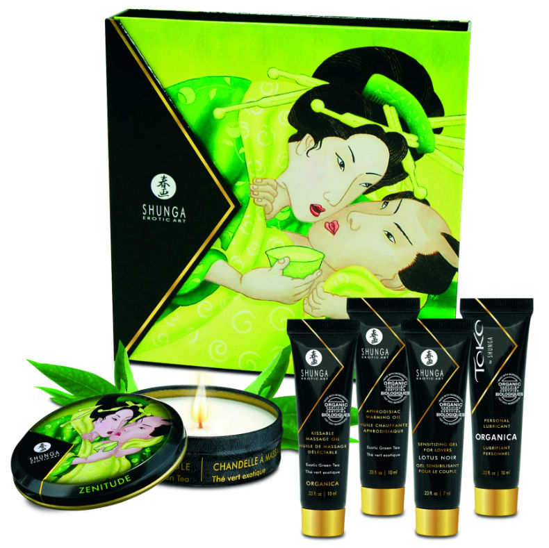 Shunga Coffret Secret de Geisha au Thé vert exotique