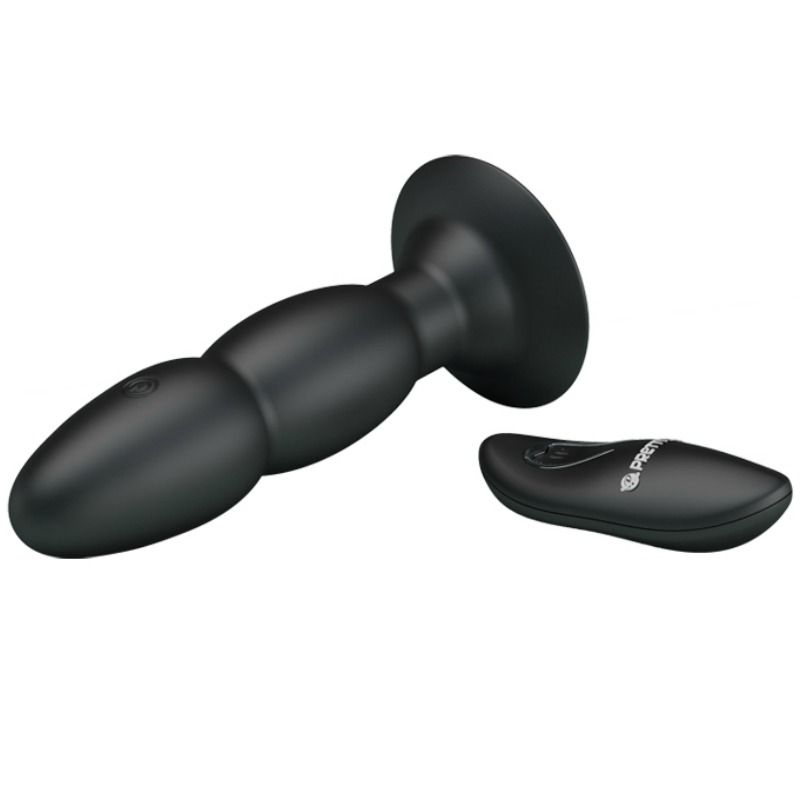 Pretty love - vibrateur plug et rotation par télécommande