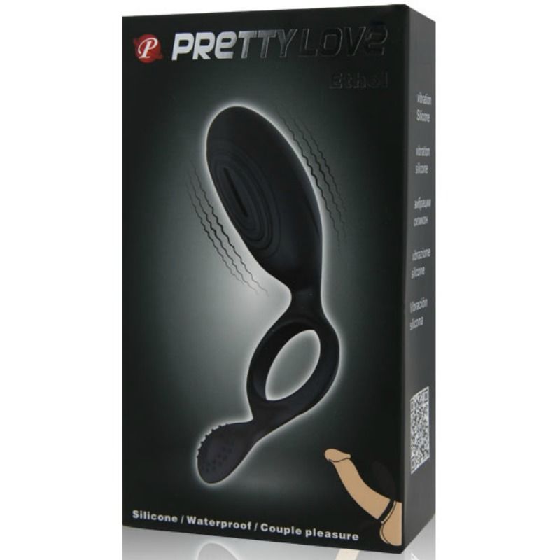 Pretty love - ethel anneau vibrant avec stimulateur
