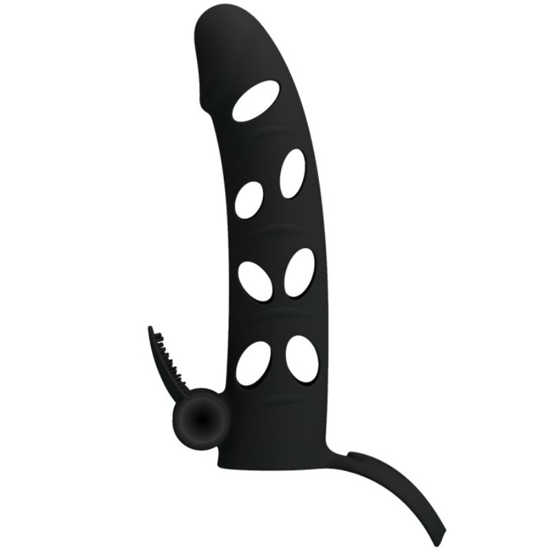 Pretty love - housse en silicone avec vibration 15.2 cm