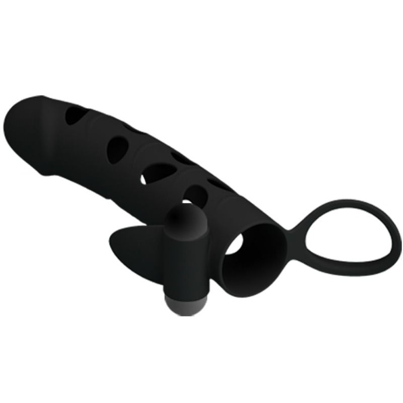 Pretty love - housse en silicone avec vibration 15.2 cm