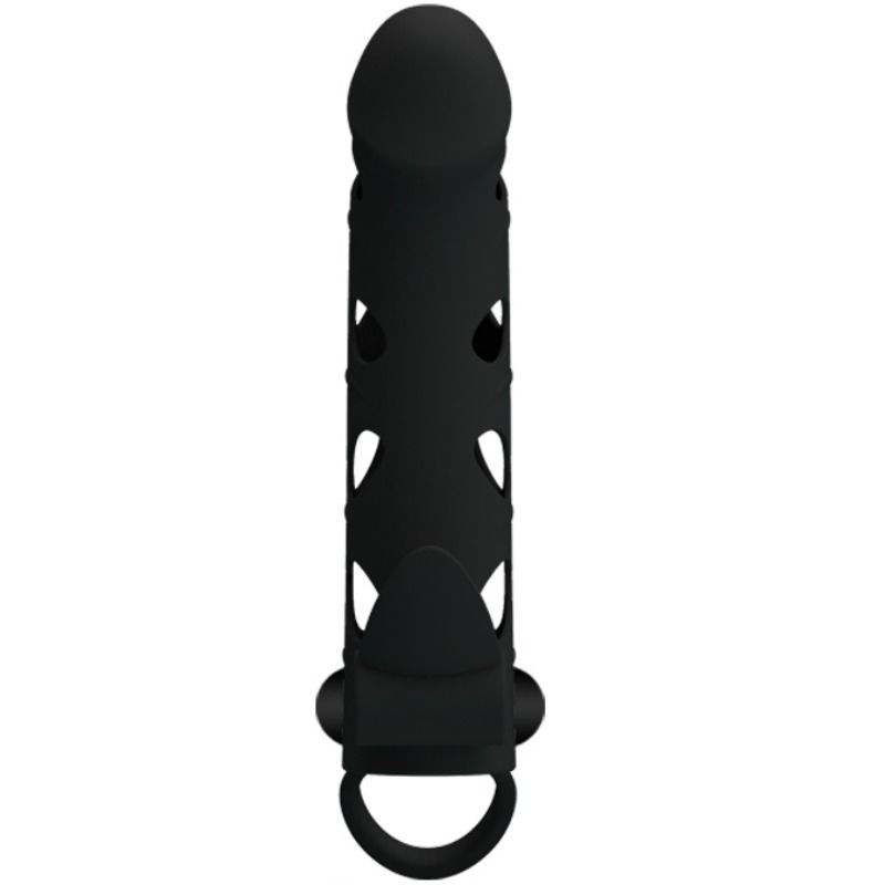 Pretty love - housse en silicone avec vibration 15.2 cm