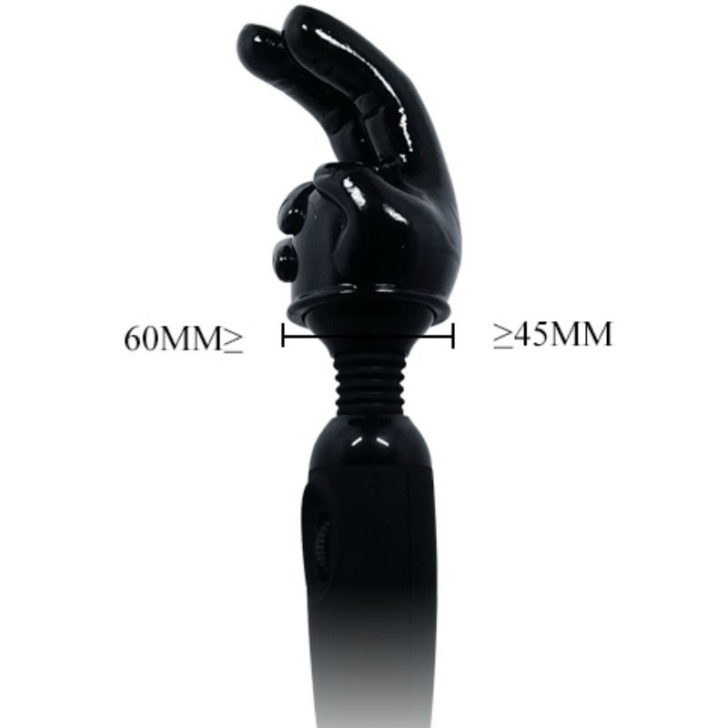 Baile - tête électriquetête interchangeable pour masseur de conception de main
