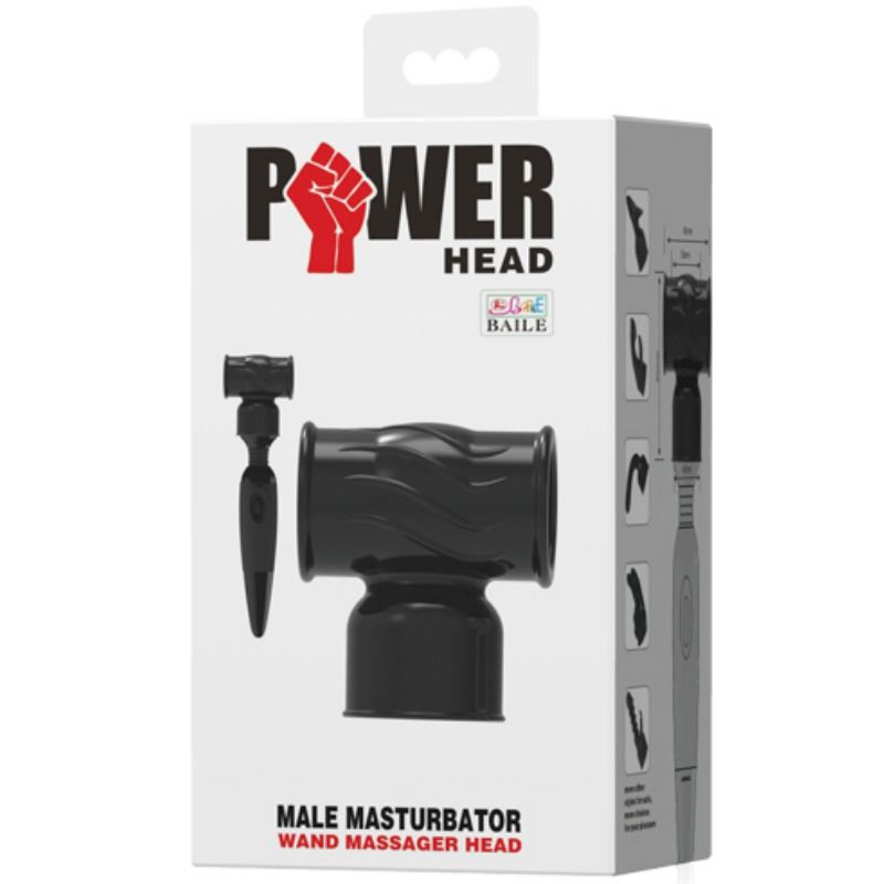 Baile - tête interchangeable pour masseur masculin
