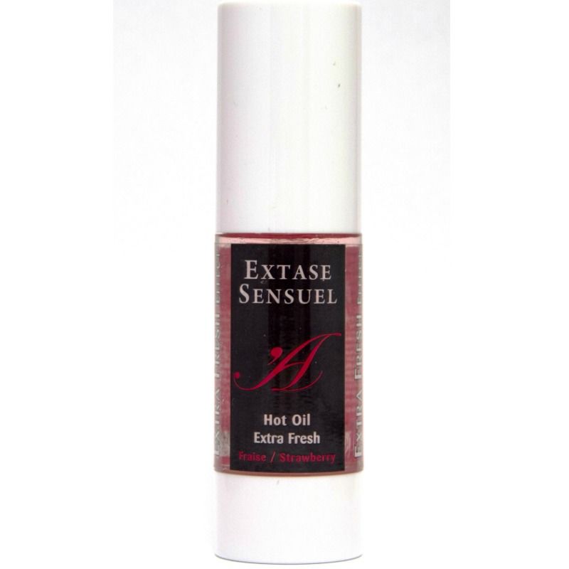 Extase sensual - huile de massage effet fraise extra fraîche 30 ml