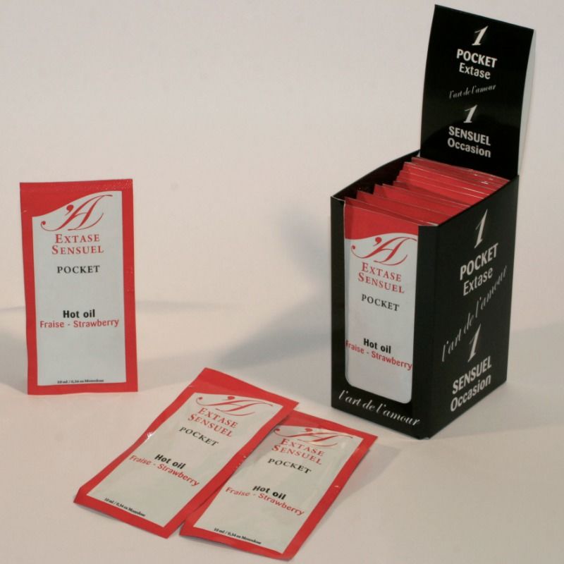 Extase sensual - huile stimulante de fraise 10 ml