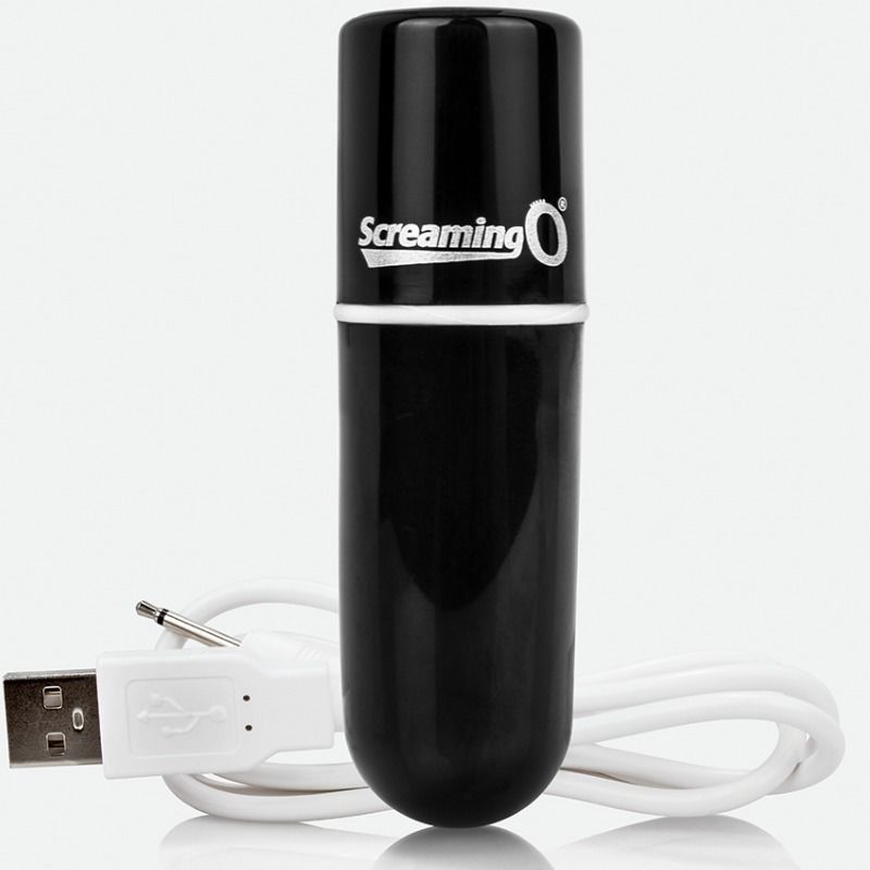 Screaming o - bala vibreura rechargeable vooom noir