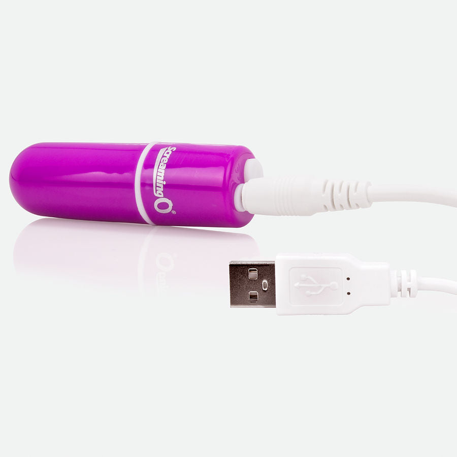 Screaming o - bala vibreura rechargeable vooom violet
