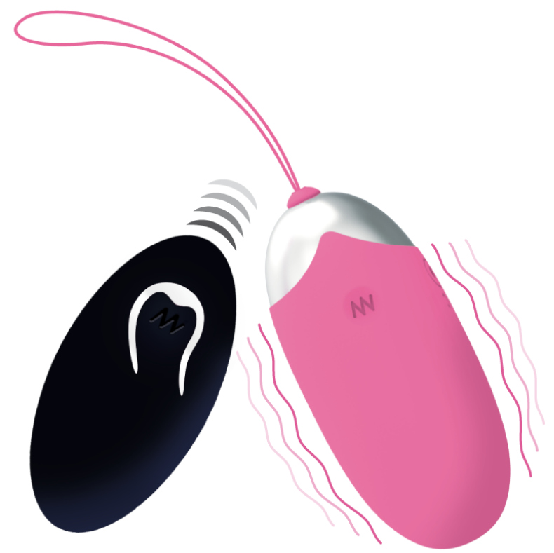 Intense - oeuf vibrant flippy ii avec télécommande rose