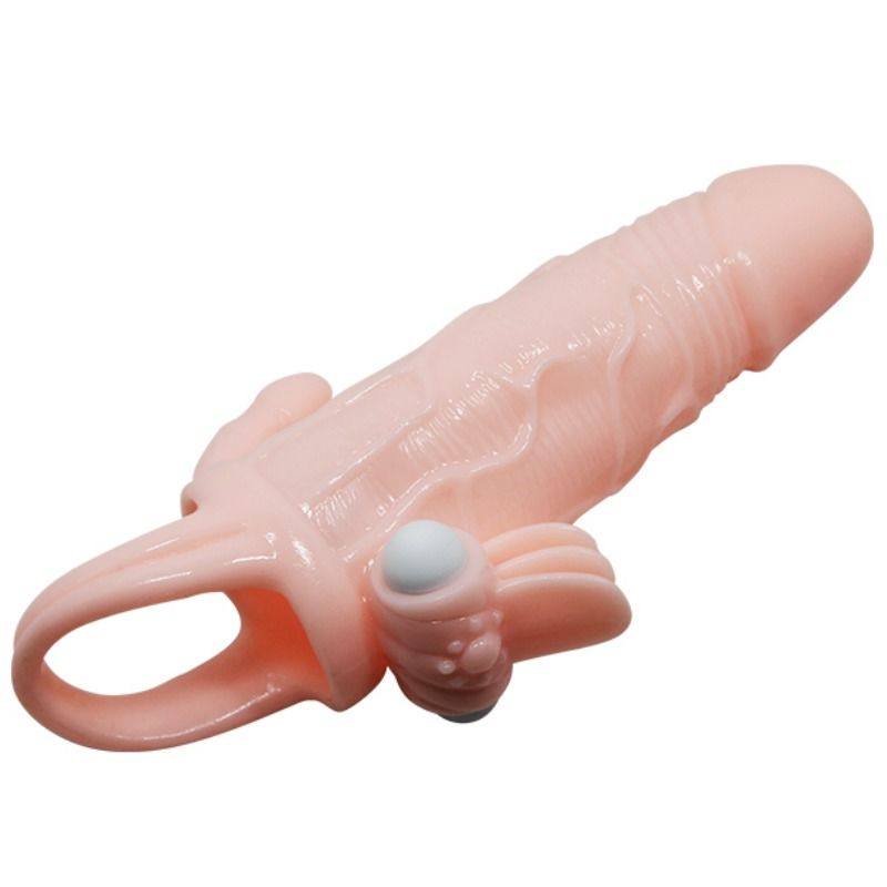 Baile - couvre-pénis brave man avec chair de stimulation clit et anal 16.5 cm