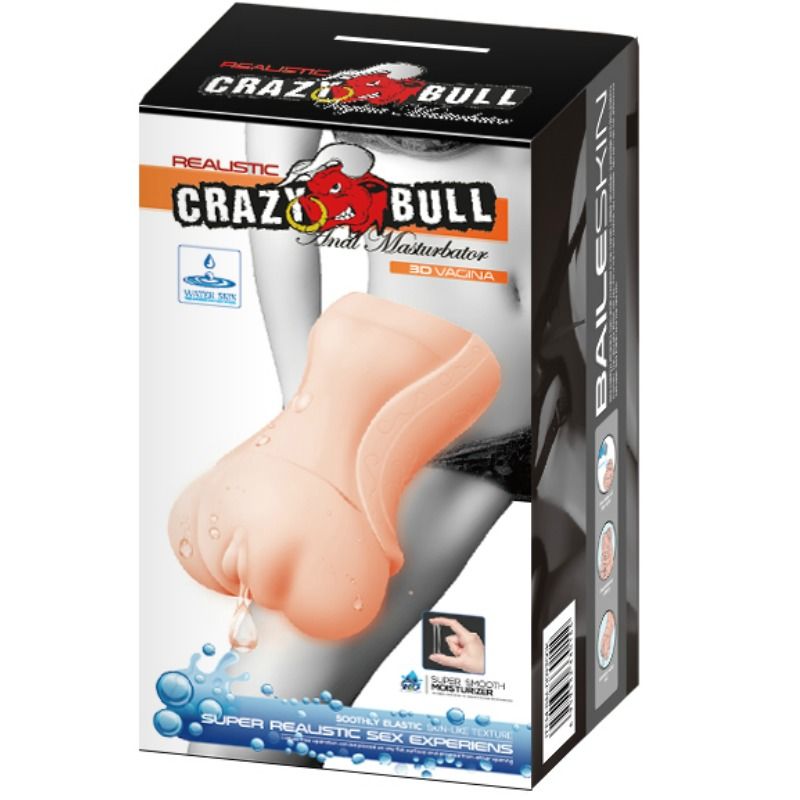Crazy bull - masturbateur vagin peau d'eau