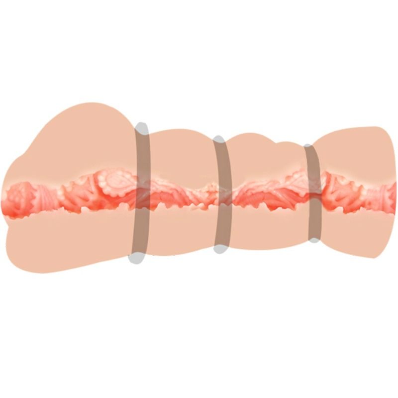 Crazy bull - masturbateur vagin avec anneaux