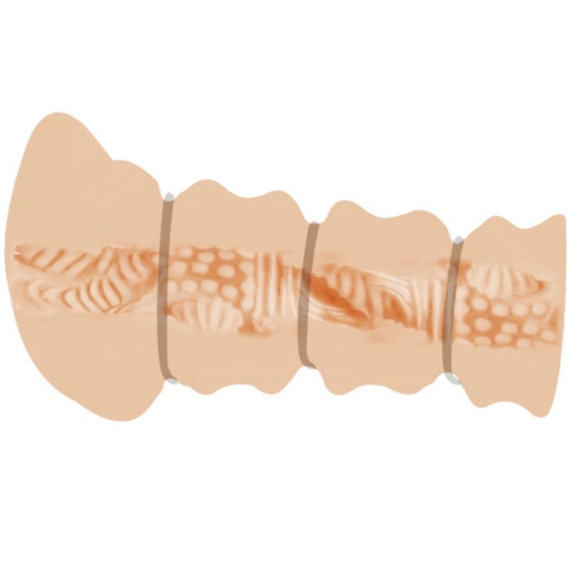 Crazy bull - masturbador avec anneaux modèle vagin 2