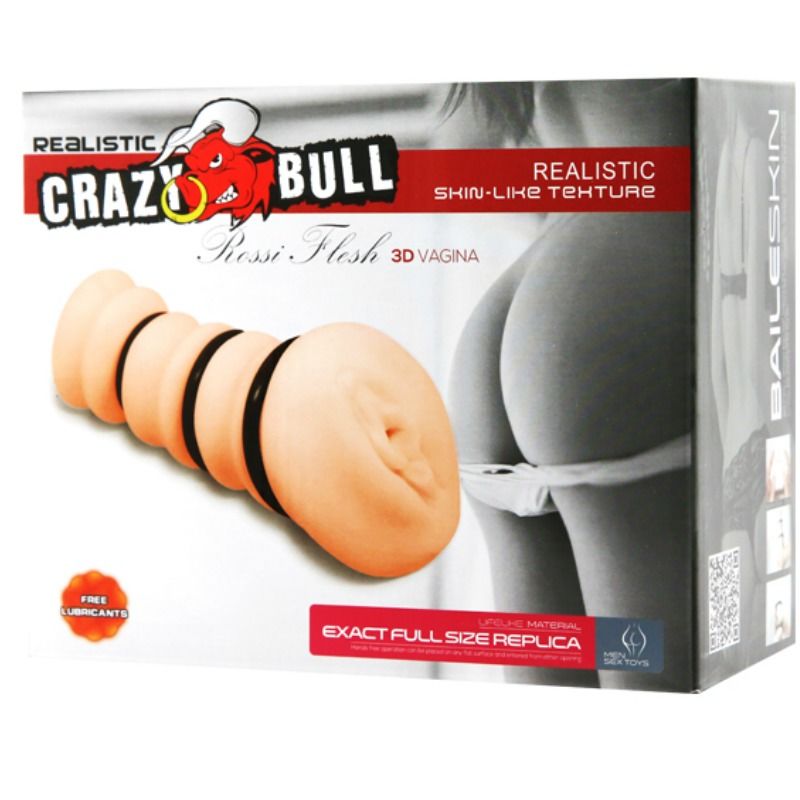 Crazy bull - masturbador avec anneaux modèle vagin 2