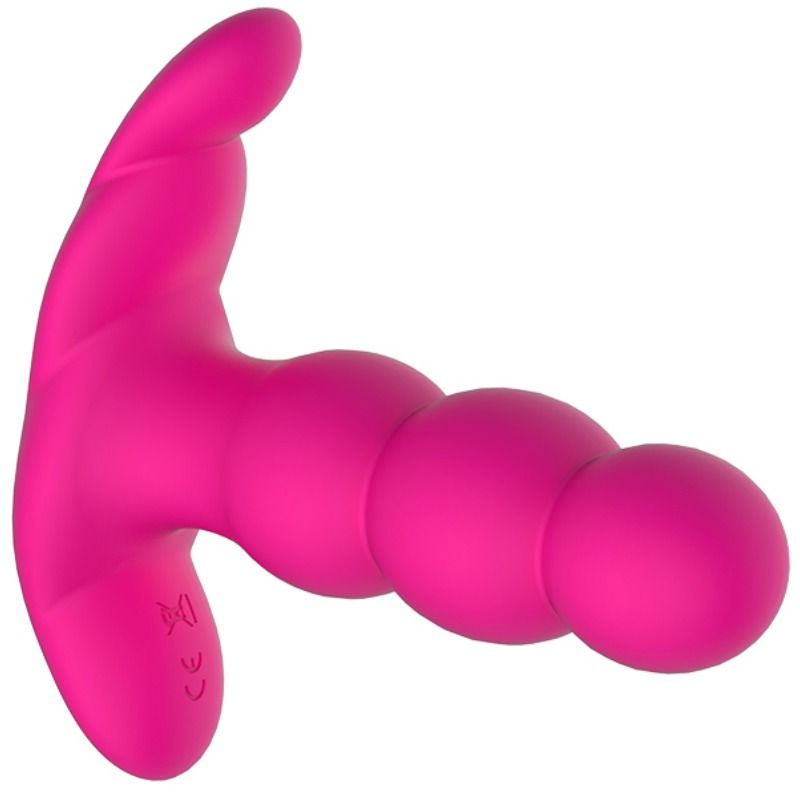 Nalone - vibrateur anal pearl télécommande noir