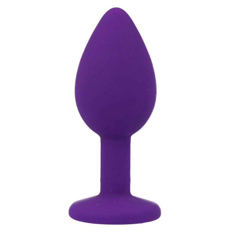 Intense - Plug avec strass - Violet