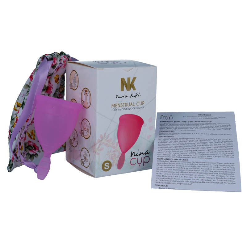 Nina kikí Coupe menstruelle violet Taille S