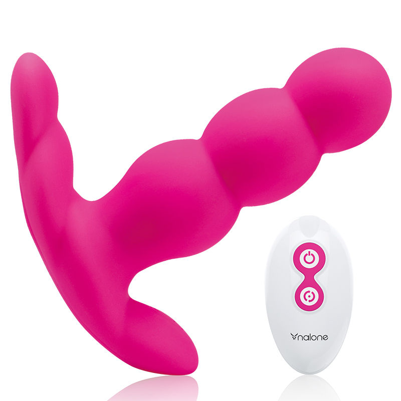 Nalone - vibrateur anal pearl télécommande noir