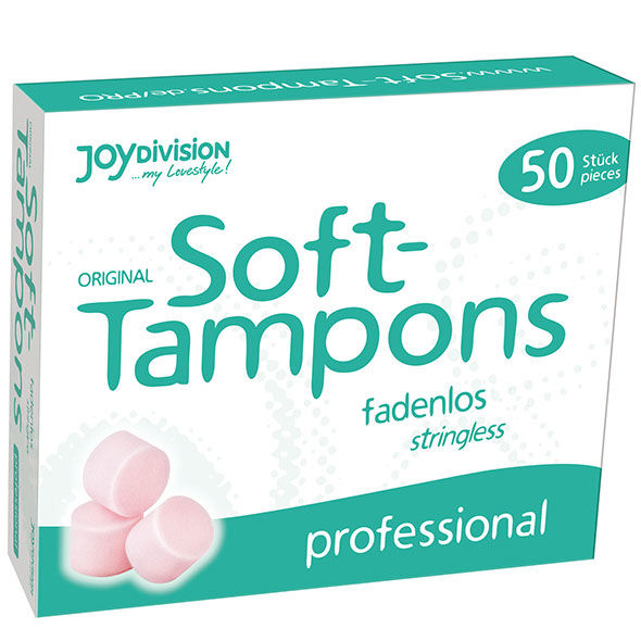 Joydivision Éponges Menstruelles Soft Tampons Professionnel Boîte de 50