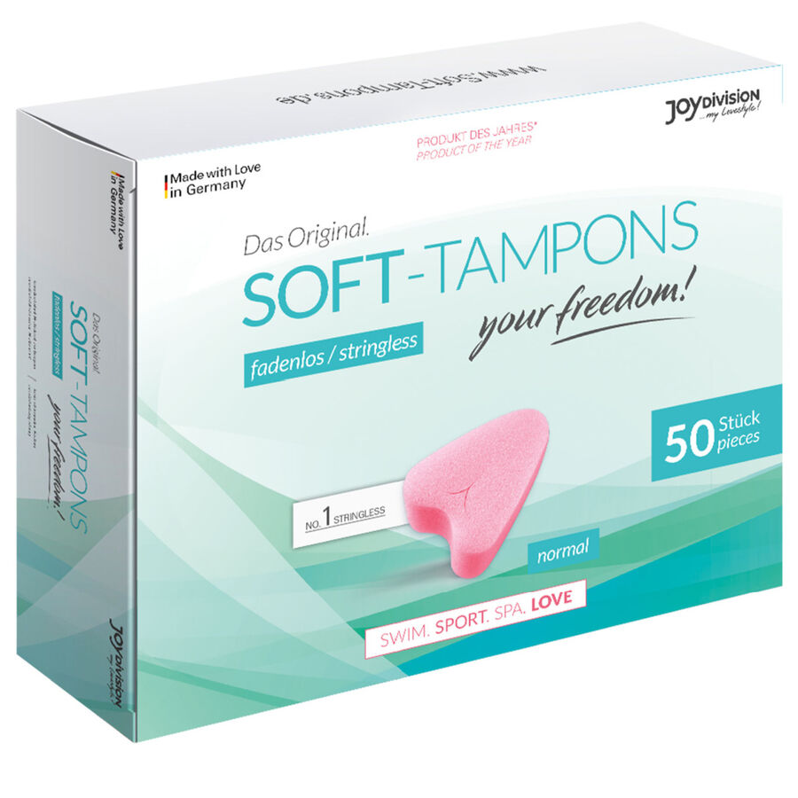 Joydivision Éponges Menstruelles Soft Tampons Boîte de 50