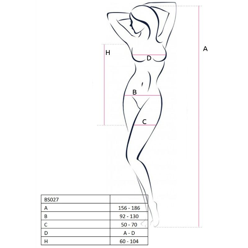 Passion - femme bs027 bodystocking blanc style robe taille unique