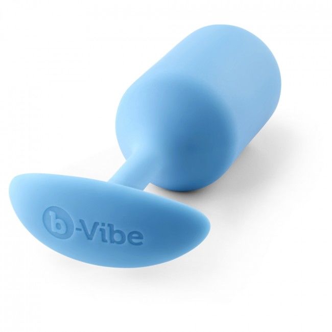 B-vibe - snug plug anal 3 bleu ciel