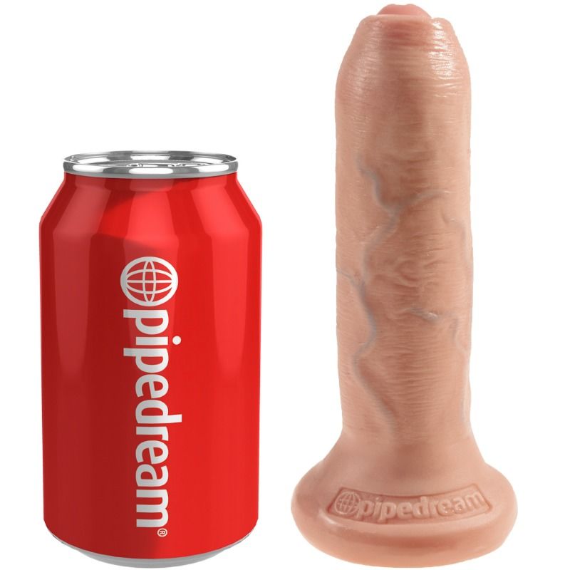King cock - gode réaliste chair non coupé 15 cm