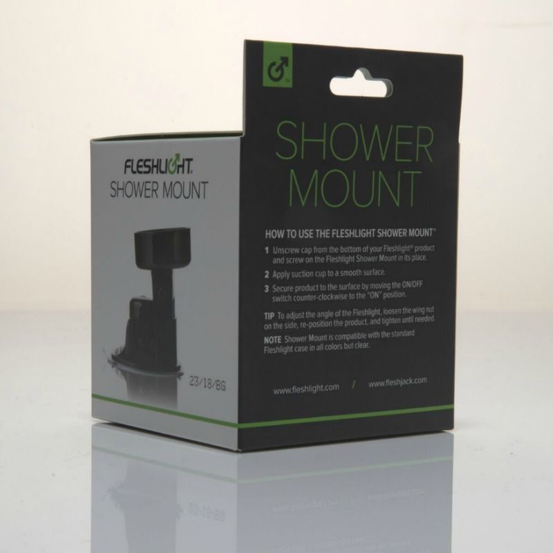Fleshlight - Support Douche pour Masturbateur Shower Mount - Noir