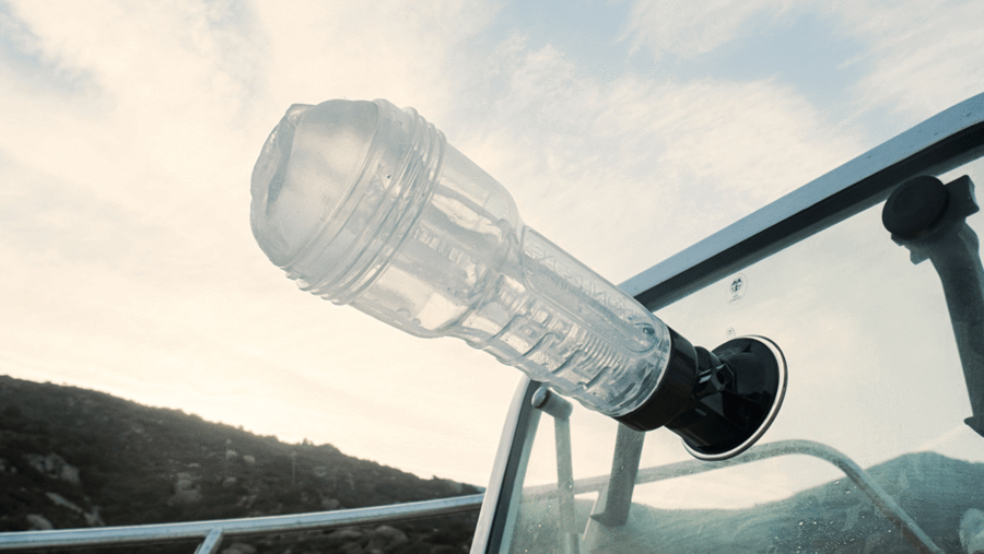 Fleshlight - Support Douche pour Masturbateur Shower Mount - Noir