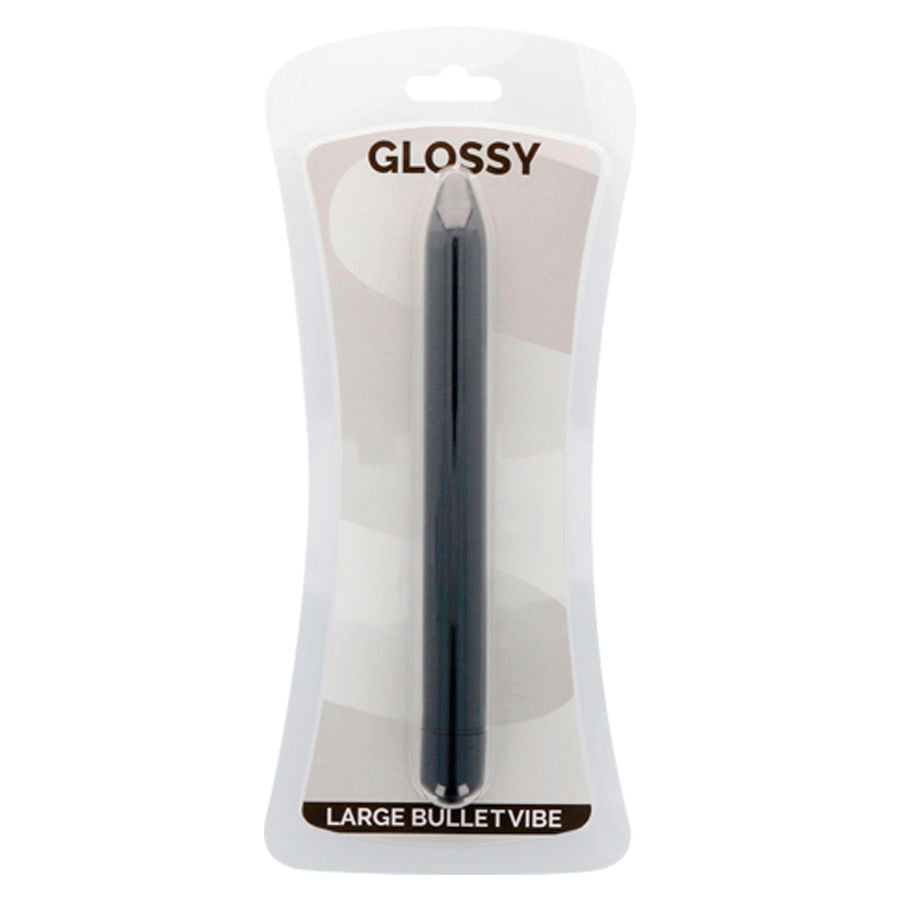 Glossy - vibrateur slim noir