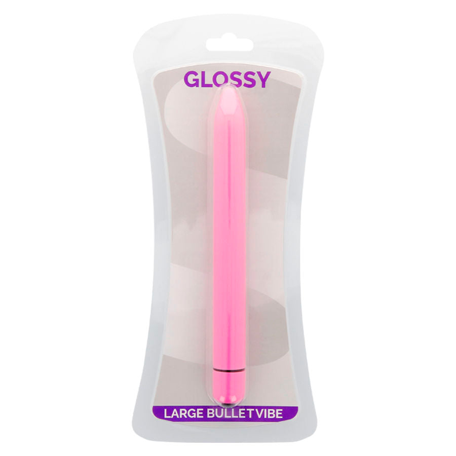 Glossy - vibrateur slim deep rose