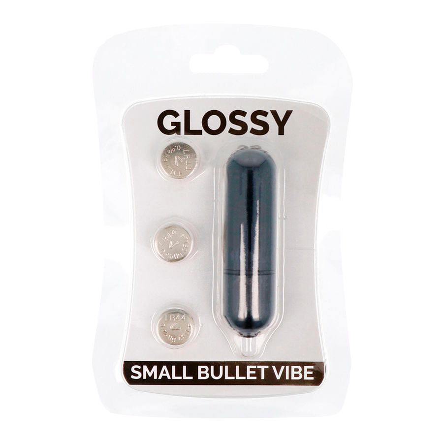 Glossy - petite bullet vibe noir