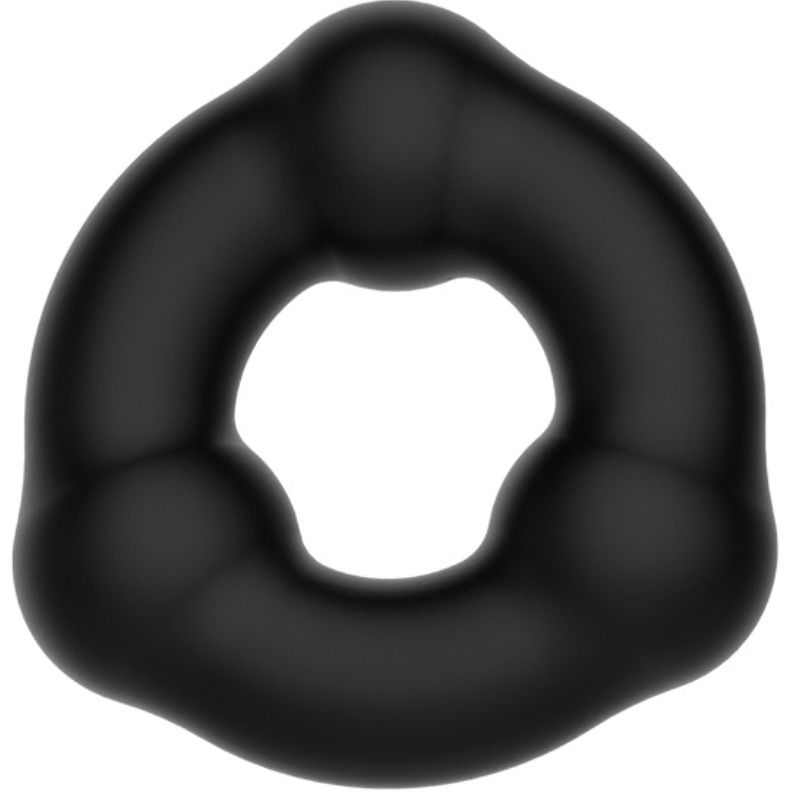 Crazy bull - bague en silicone super doux avec nodules