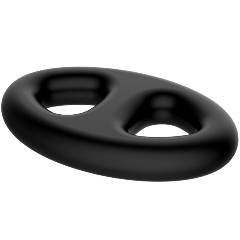 Crazy bull - bague double en silicone super douce