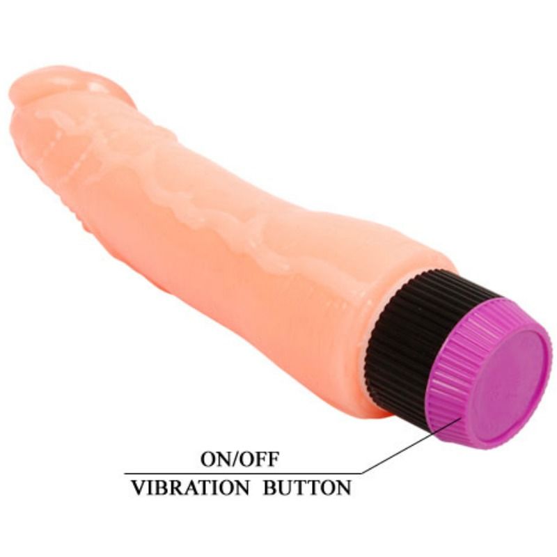 Baile - vibrateur naturel flexible réaliste 24 cm