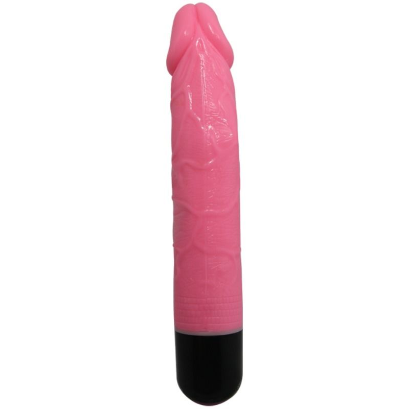 BAILE - VIBRATEUR RÉALISTE SEXE COLORÉ ROSE 23 CM