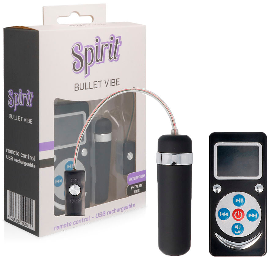 Spirit - balle vibrante premium noir