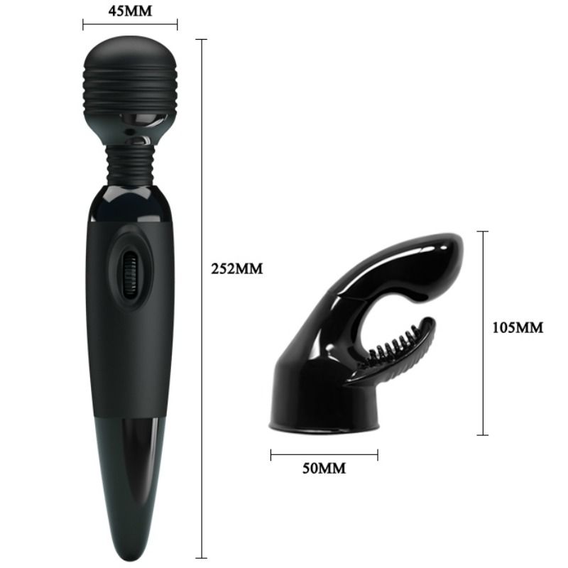 Baile - masseur desensuelle tête interchangeable