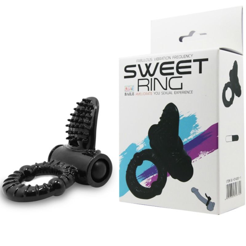 Baile - sweet ring anneau vibrant avec lapin textur?