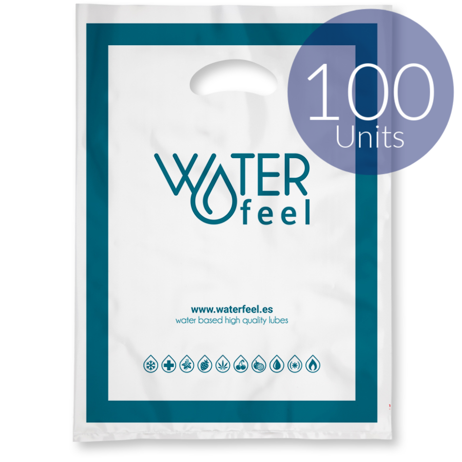 Sacs Plastique Réutilisables 40x50cm 100 unités - Waterfeel - WATERFEEL