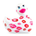 Big tease toys - Canard vibrant romance blanc & rose - I Rub My Duckie 2.0
