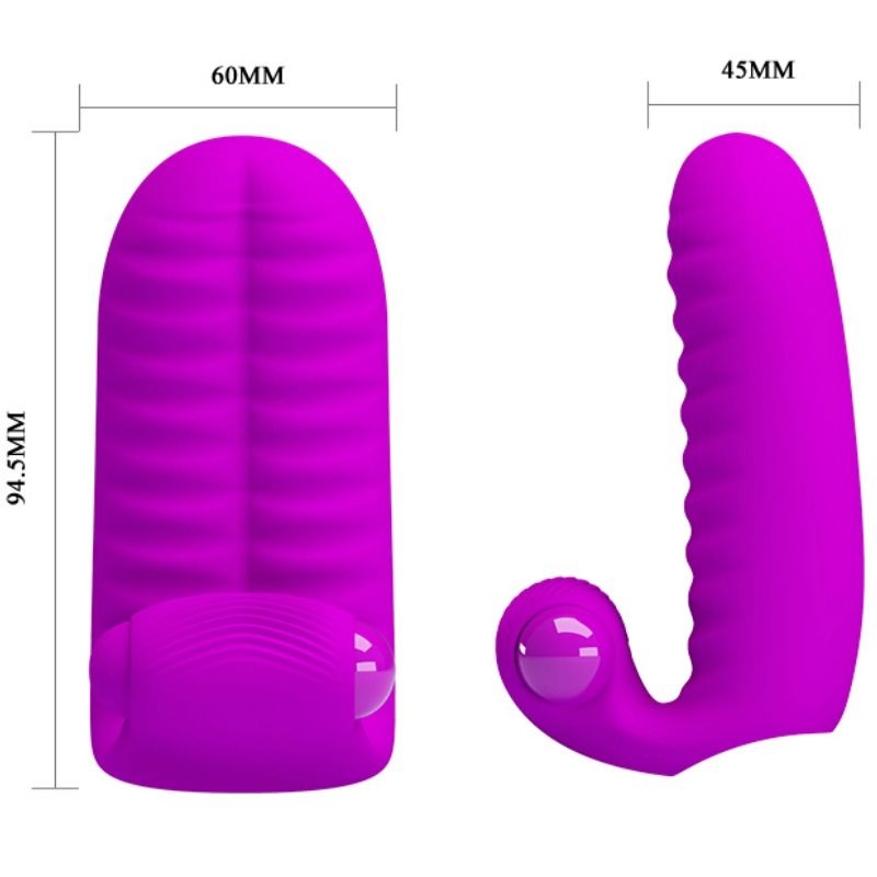 Pretty Love – Stimulateur Vibrant pour 2 Doigts – Lilas