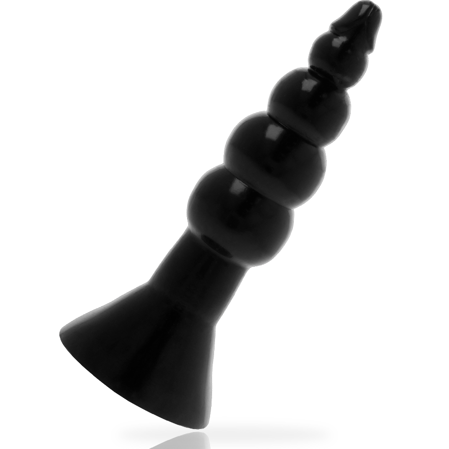 Addicted toys - plug anal 17 cm noir