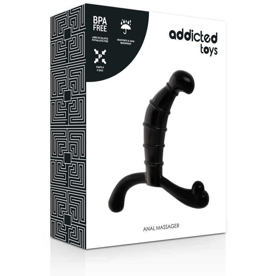 Addicted toys - plaisir anal prostate noir