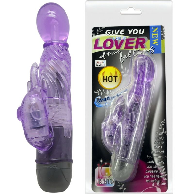 Baile - vous offrir une sorte de vibrateur amant avec lapin lilac 10 modes