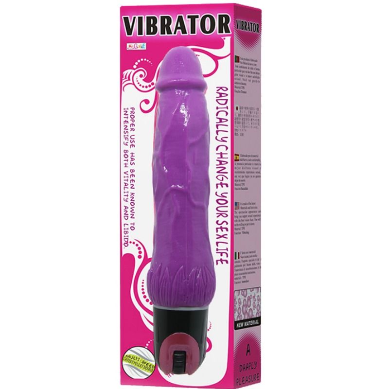 Baile - vibrateur multivitesses daaply pleasure violet