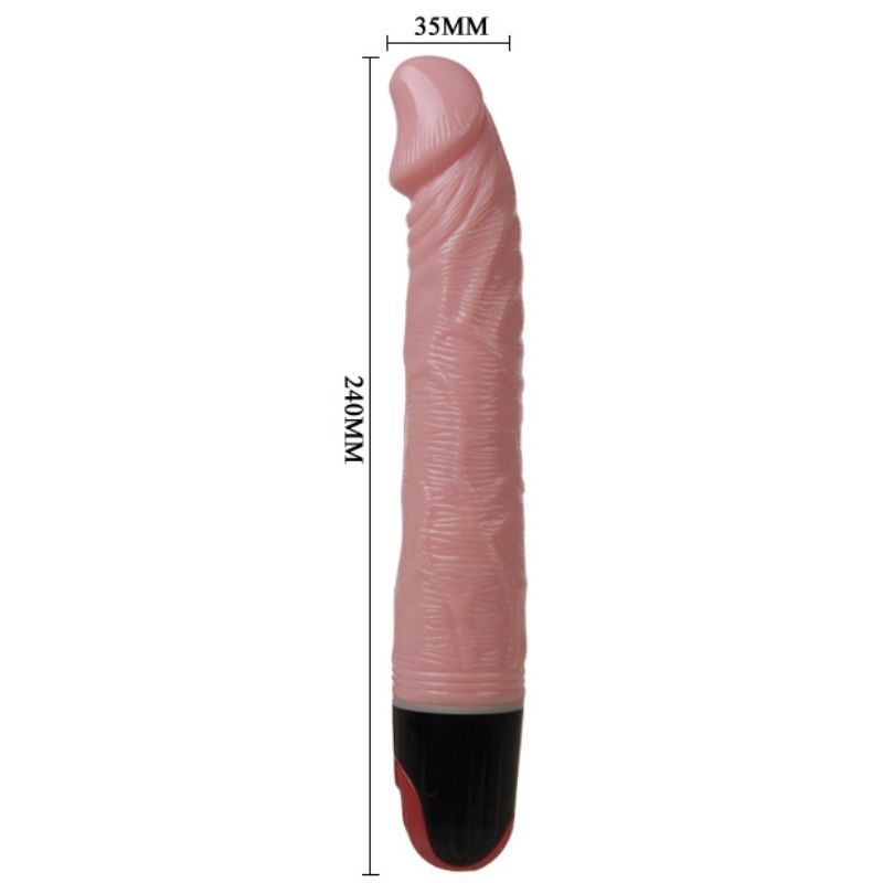 Baile - vibrateur de multivitesses 21.5 cm rose