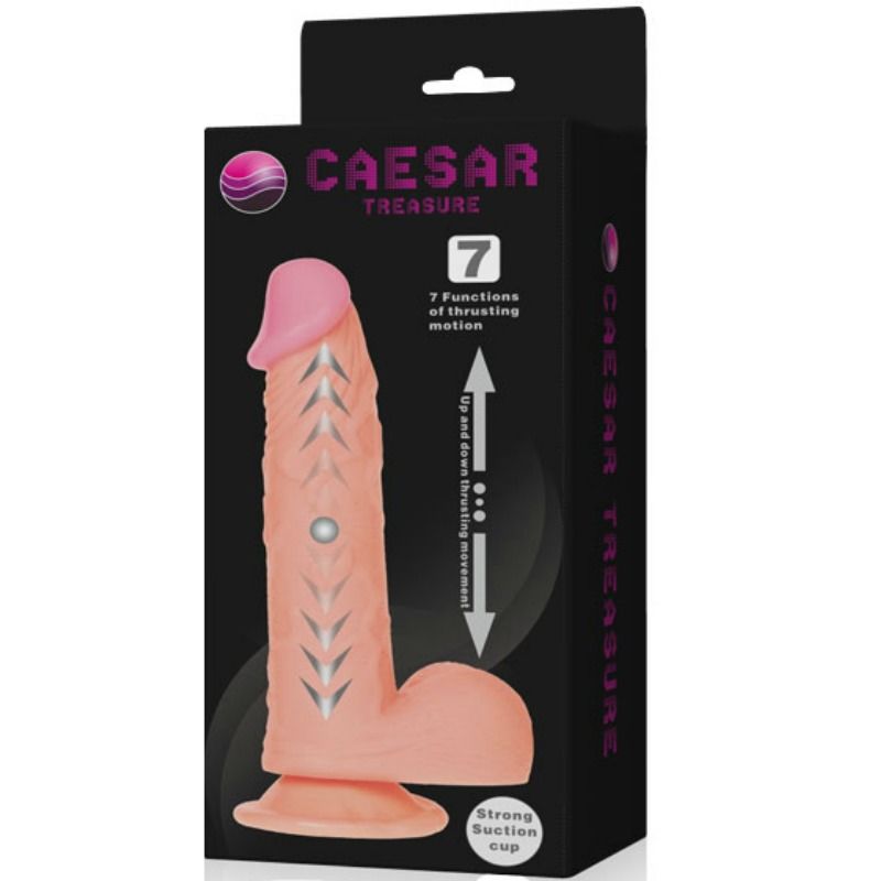 Baile - fonction haut et bas du gode réaliste caesar treasure