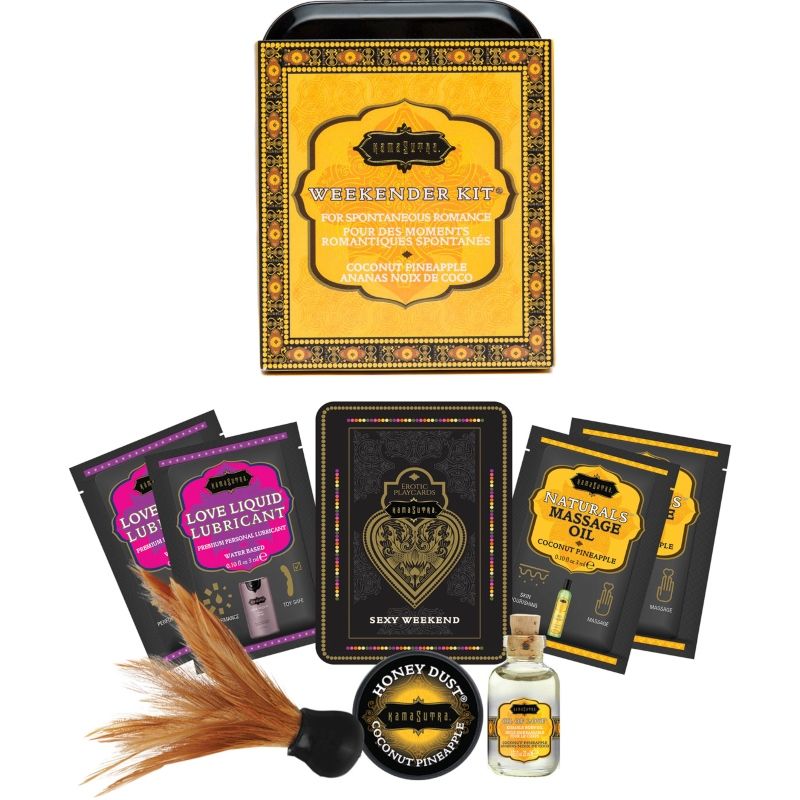 Kama Sutra Kit de massage Weekender Ananas / Noix de Coco