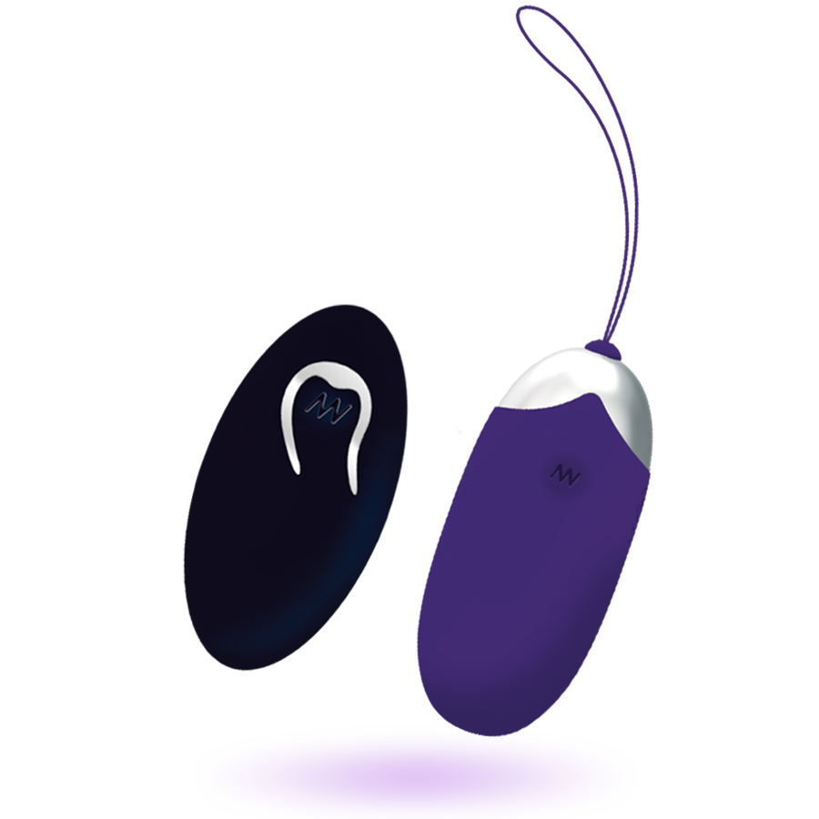 Intense - oeuf vibrant flippy ii avec télécommande violet